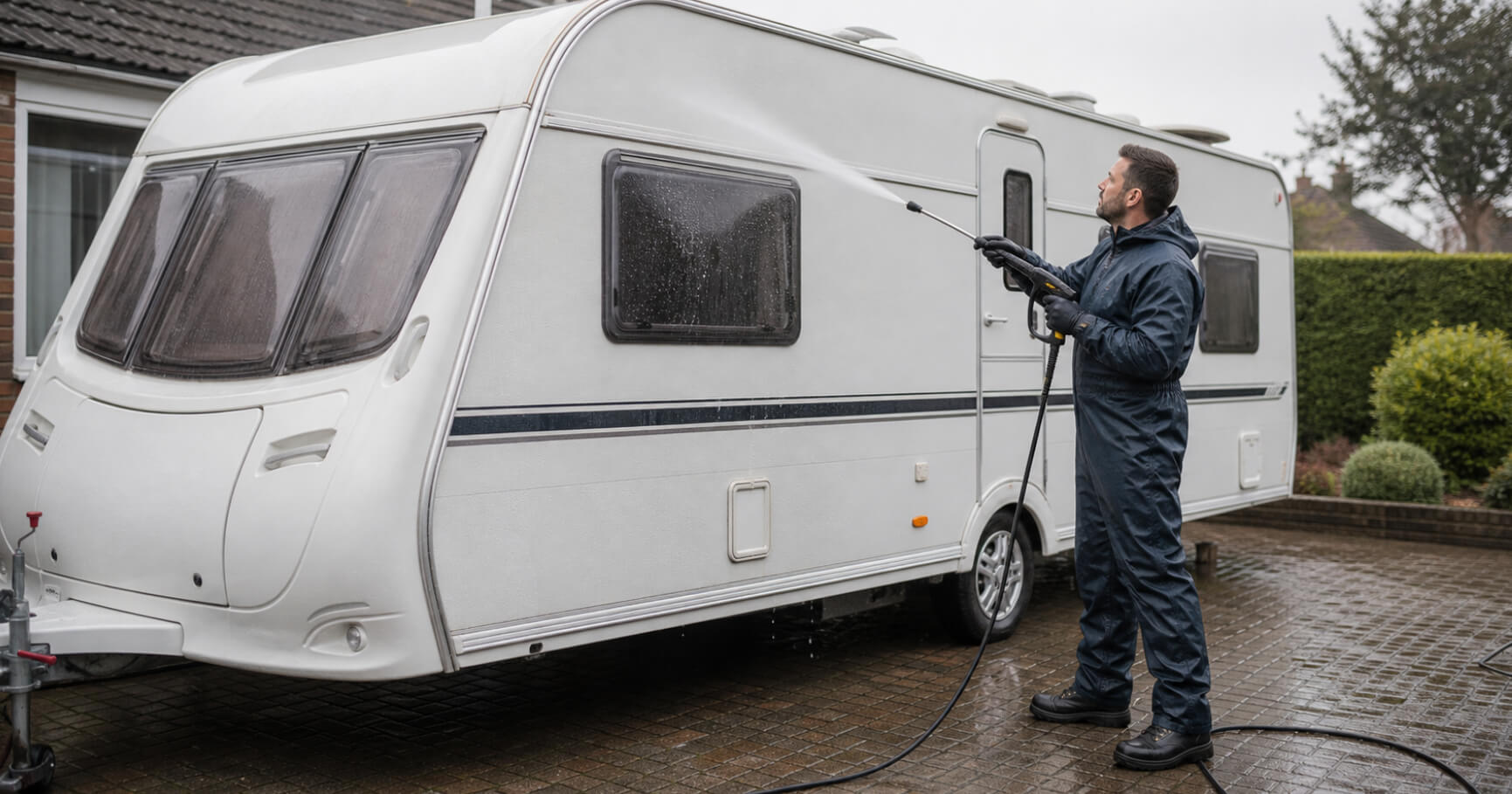 Caravan Jet Washing London