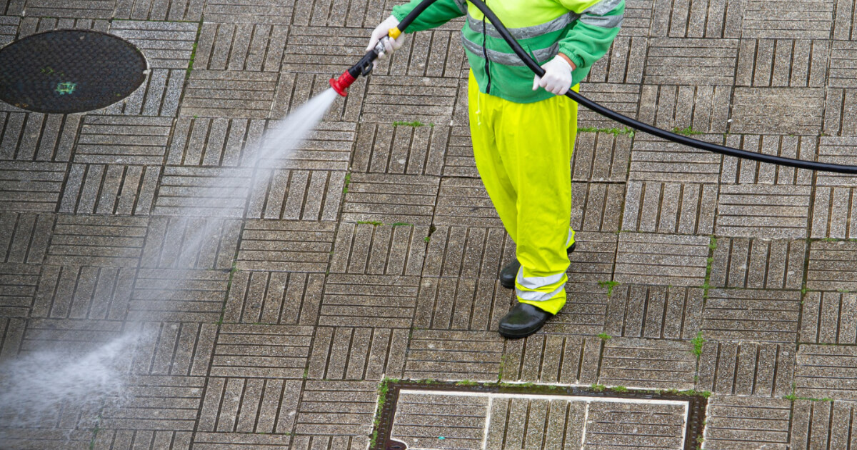 Forecourt Jet Washing London